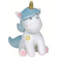 Jemini Peluche Licorne Bleu - 18 cm